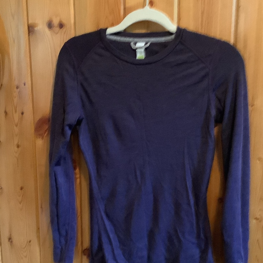 Smartwool , Merino wool, Purple Long Sleeve Shirt, M